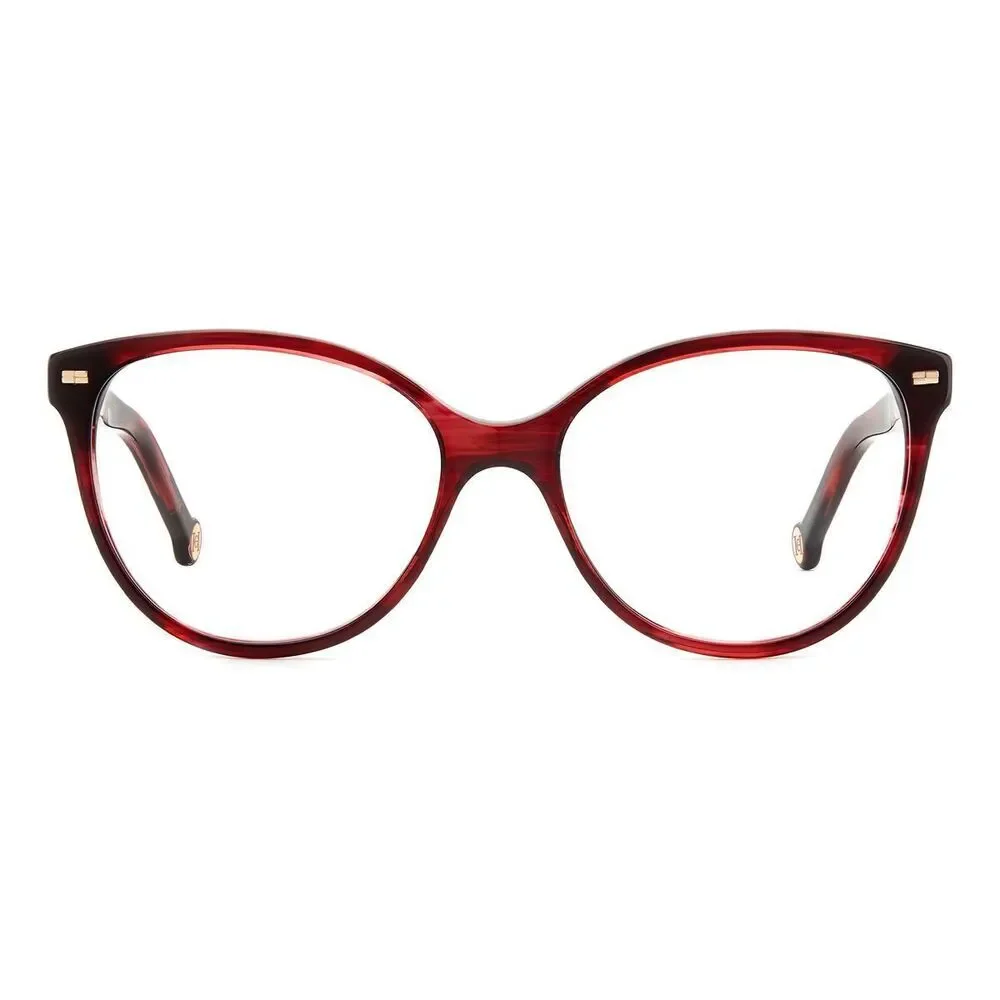 NWT Carolina Herrera HER0158-K4G-53 Red 53mm Eyeglasses